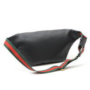 Gucci Leather Black Belt Belt Logo Bag Crossbody Body